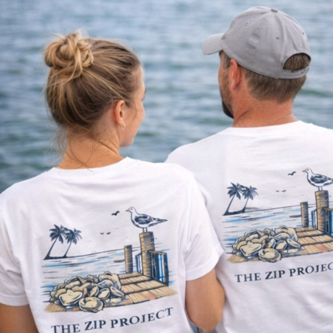 Coastal Oyster Dock Tee
