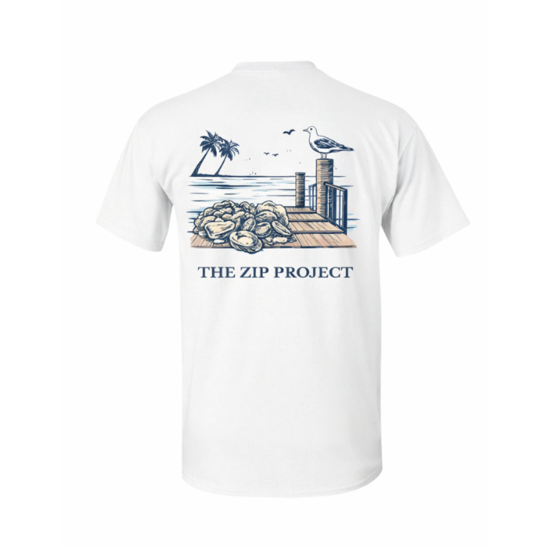 Coastal Oyster Dock Tee